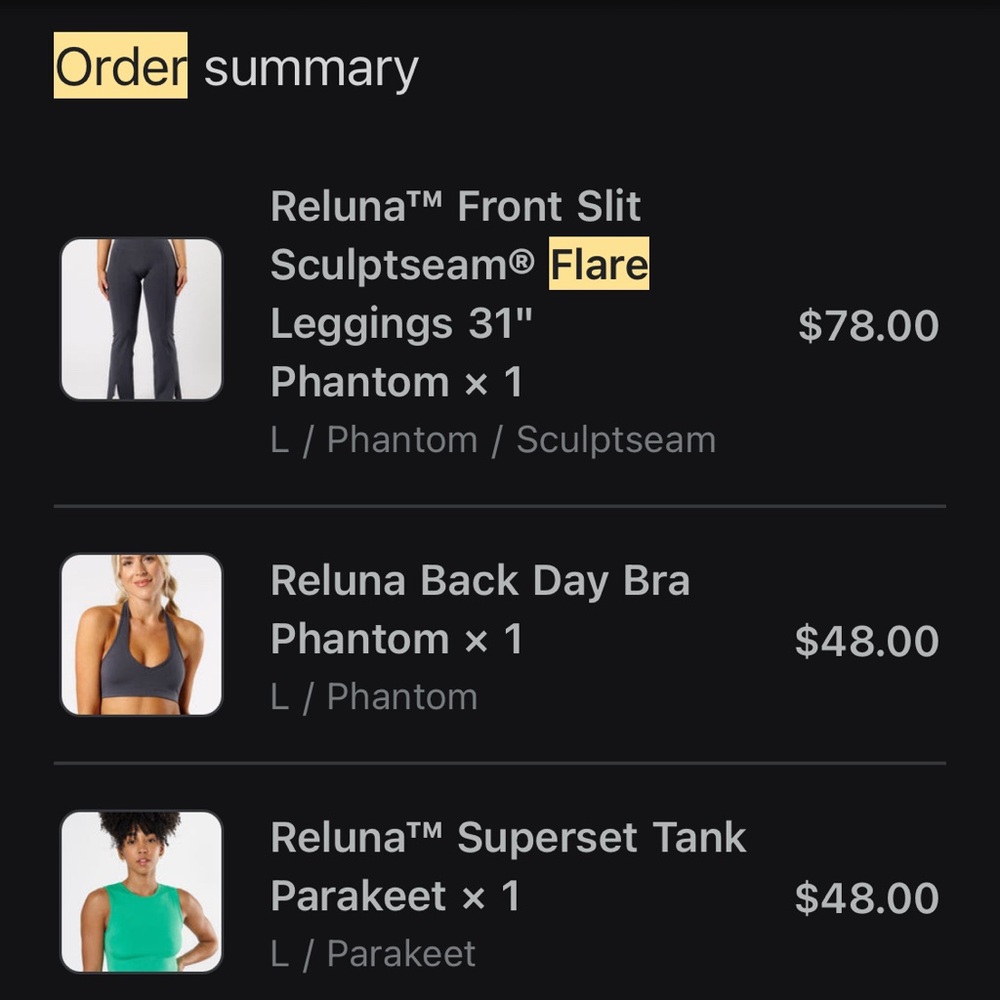 PARAGON Reluna Back Day Bra
Phantom - Picture 4 of 4
